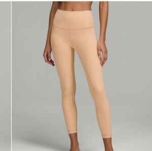 Lululemon Align Beige High Rise Leggings Sz 6